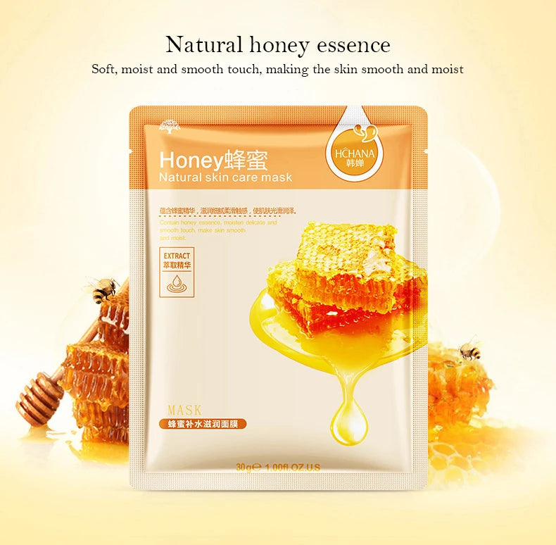 Fresh Fruits Facial Masks - 30 pieces Multipack